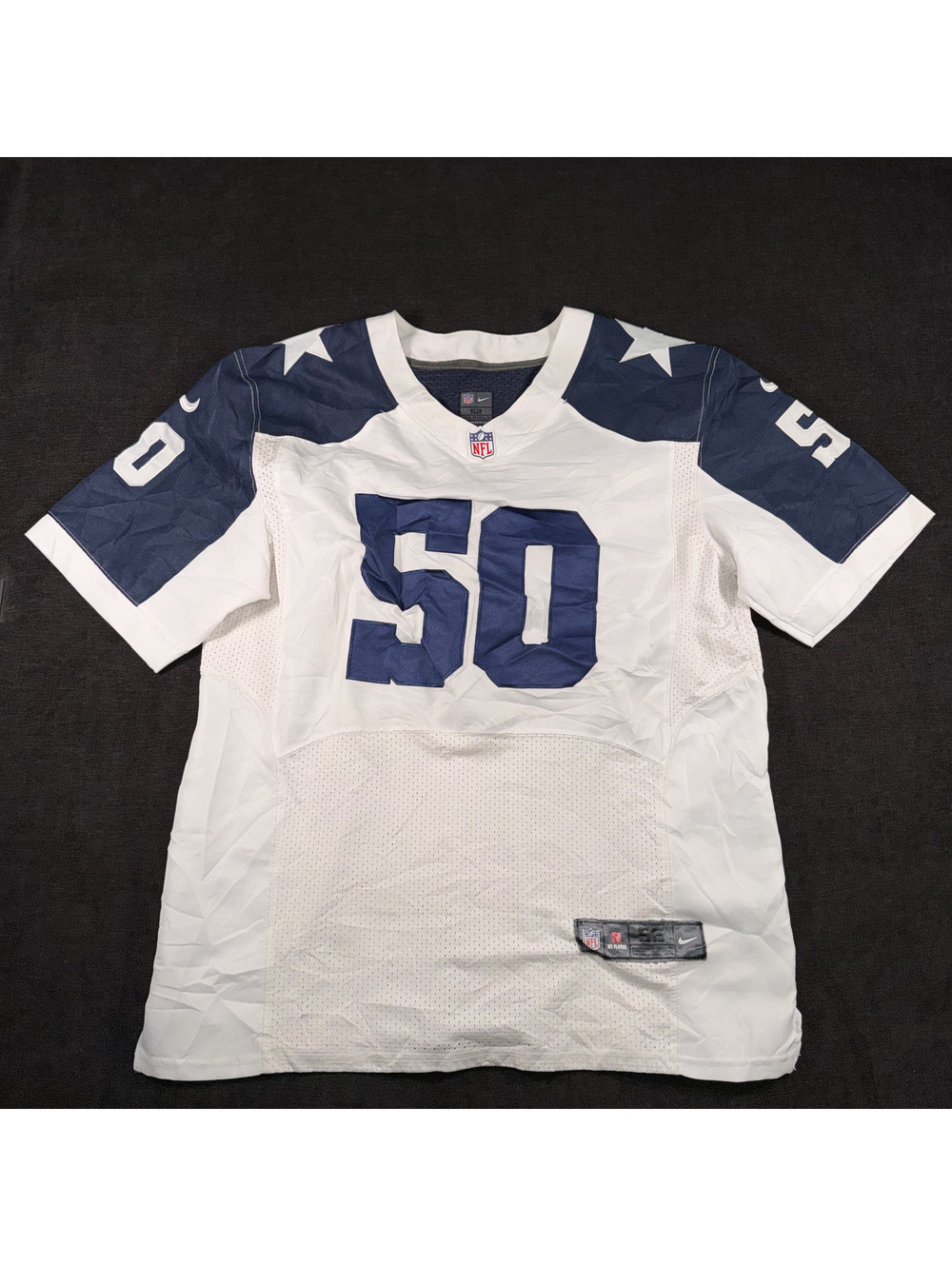 Nike NFL On Field Dallas Cowboys #50 Lee Football Jersey Size 52